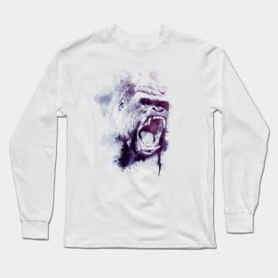 Wild Gorilla Long Sleeve T-Shirt